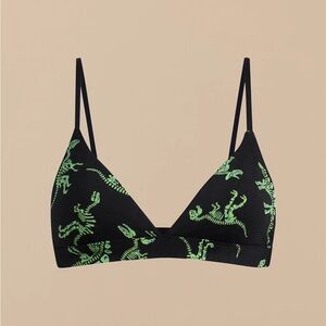 Meundies UltraModal FeelFree
Triangle Bralette Halloween Electric Dino XS